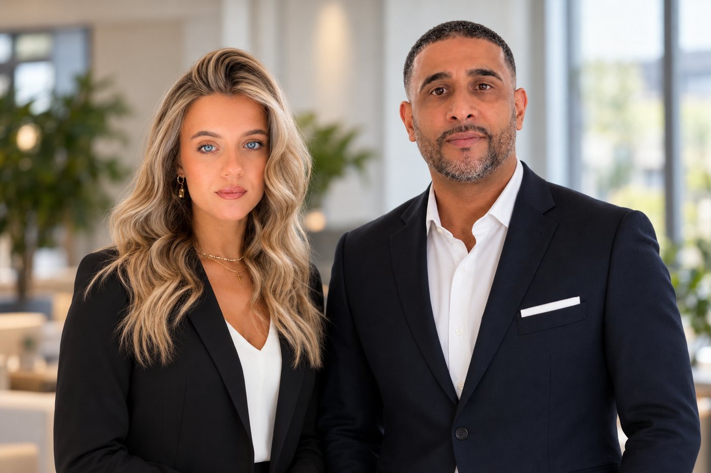 Ruby Chambers and Davi Thakar of Option Estates